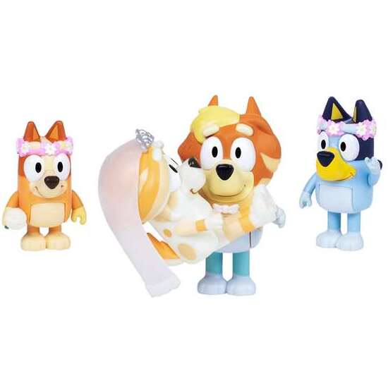 FIGURA BLUEY PACK DE 4 FIGURAS CON DIFERENTEES TEMAS. 6 CM - MODELOS SURTIDOS image 5