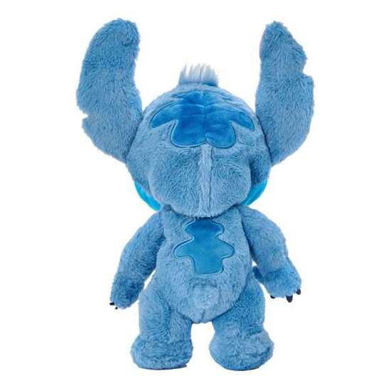 PELUCHE INTERACTIVO CHATTY STITCH CON MAS DE 100 SONIDOS Y MOVIMIENTOS. RESPONDE AL TACTO Y FUNCIONA COMO MARIONETA.33,5X25X14 CM image 4