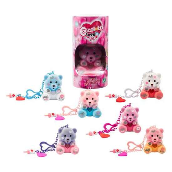 FIGURA OSO COCCOLOTTI LOVE TELL. CON LA FUNCIÓN DE GRABAR Y REPRODUCIR TUS MENSAJES AMOROSOS. - MODELOS SURTIDOS image 0