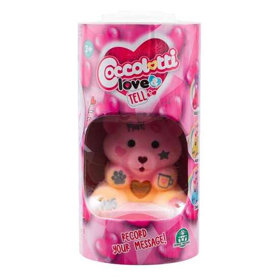 FIGURA OSO COCCOLOTTI LOVE TELL. CON LA FUNCIÓN DE GRABAR Y REPRODUCIR TUS MENSAJES AMOROSOS. - MODELOS SURTIDOS image 4