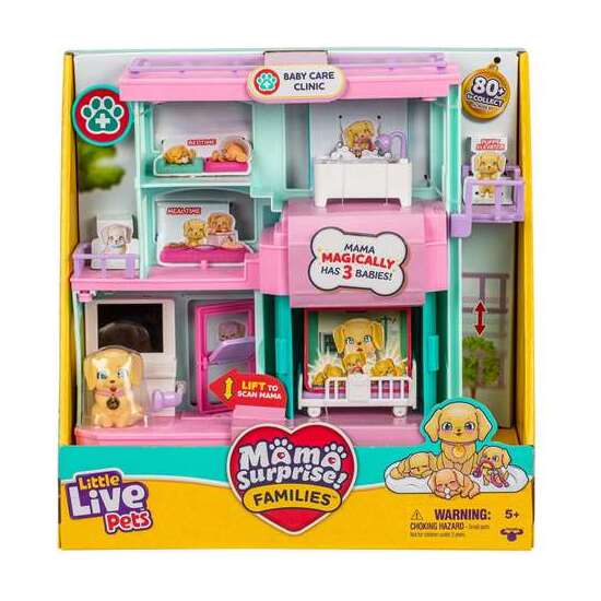 CLINICA LITTLE LIVE PETS MAMA SURPRISE FAMILIES.¡CUIDA DE LOS CACHORROS SORPRESA CON LA BABY CARE CLINIC image 0