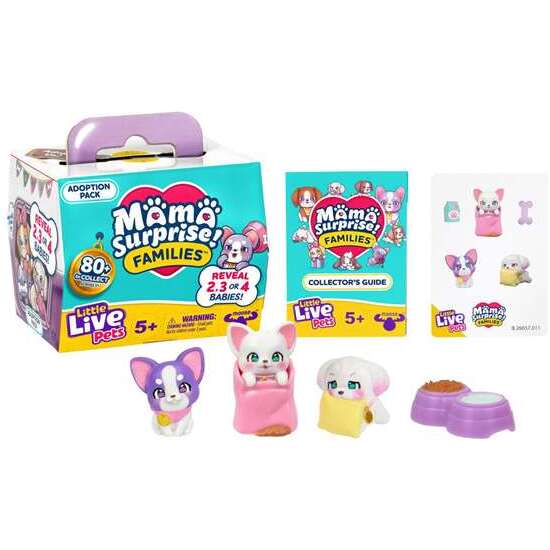 MASCOTA FAMILIA MAMA SORPRESA LITTLE LIVE PETS.¡DESCUBRE LA SORPRESA! ¿CUÁNTOS CACHORROS ENCONTRARÁS? image 3