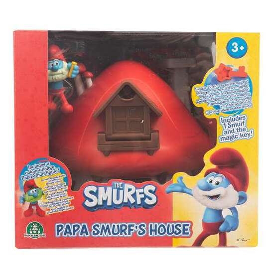 CASA PAPÁ PITUFO LLAVES MAGICAS.ENCUENTRA LA LLAVE MÁGICA Y USALA PARA ABRIR LA CASA Y DESCUBRIR QUÉ SORPRESAS ESCONDE EN SU INTERIOR. image 2