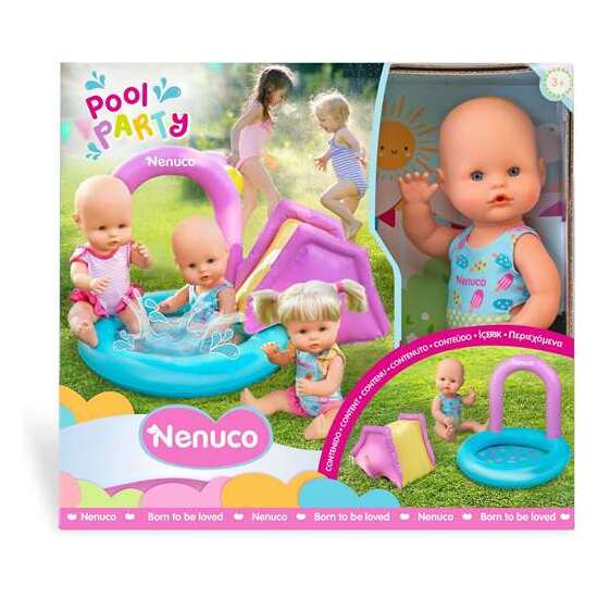 MUÑECO NENUCO FIESTA EN LA PISCINA 35 CM image 0