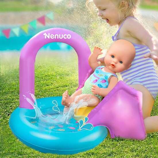 MUÑECO NENUCO FIESTA EN LA PISCINA 35 CM image 1