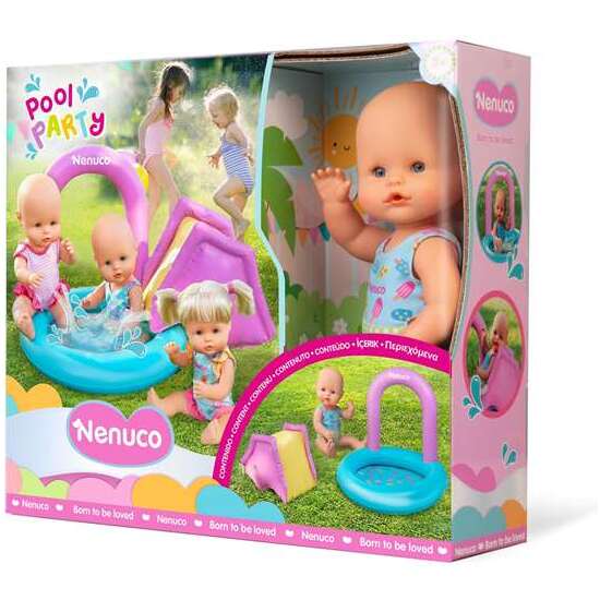 MUÑECO NENUCO FIESTA EN LA PISCINA 35 CM image 3