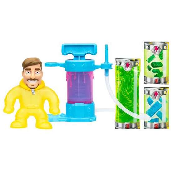 HERO CREATOR JIMMY MR BEAST.¡CREA TU PROPIO JIMMY STRETCHY CON EL HERO CREATOR DE MRBEAST! MEZCLA LA MASA Y RELLENA TU FIGURA. image 2