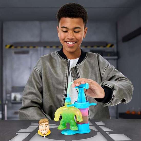 HERO CREATOR JIMMY MR BEAST.¡CREA TU PROPIO JIMMY STRETCHY CON EL HERO CREATOR DE MRBEAST! MEZCLA LA MASA Y RELLENA TU FIGURA. image 3