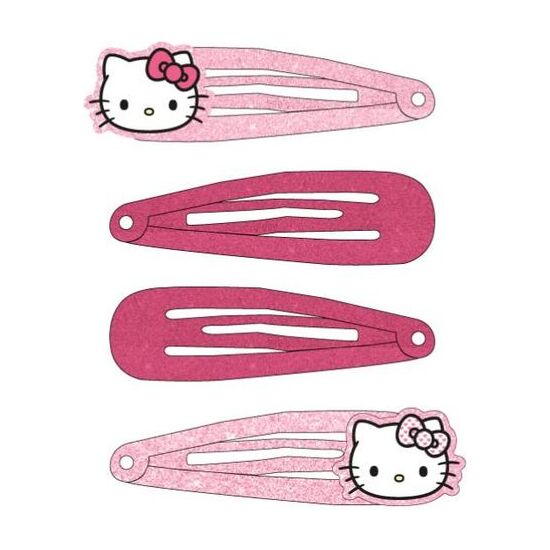 BLISTER 4 HORQUILLAS HELLO KITTY image 1