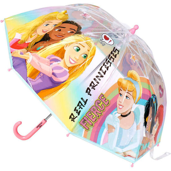 PARAGUAS MANUAL BURBUJA PRINCESAS DISNEY 45CM image 0