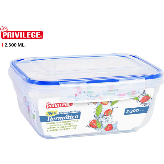 2300ML LUNCH BOX HERMETIC SEAL PRIVILEGE image 0