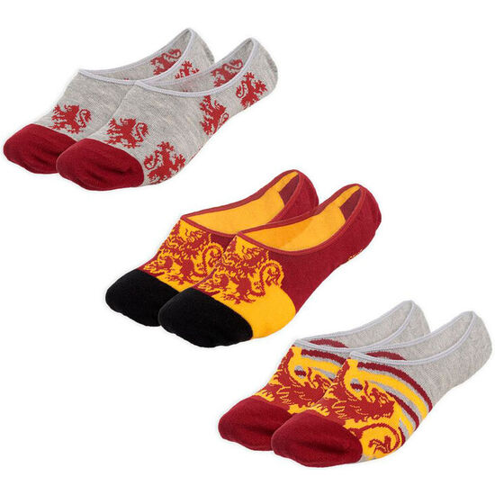 SET 3 CALCETINES HARRY POTTER ADULTO image 0