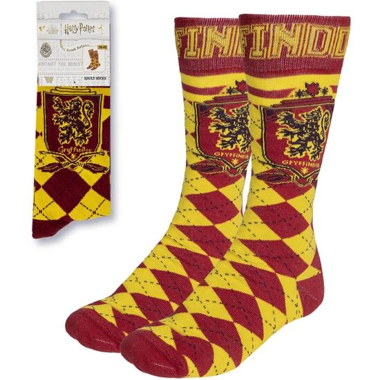 SET CALCETINES GRYFFINDOR HARRY POTTER ADULTO image 0