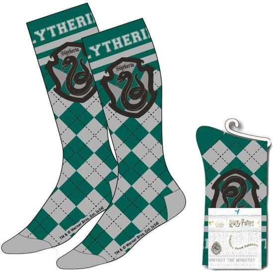 SET CALCETINES SLYTHERIN HARRY POTTER ADULTO image 0