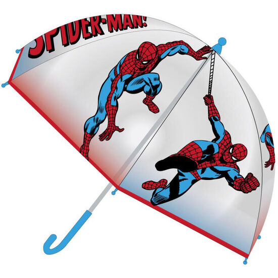 PARAGUAS MANUAL BURBUJA SPIDERMAN MARVEL 45CM image 1