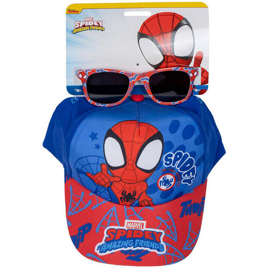 SET GORRA + GAFAS SOL SPIDEY MARVEL image 0
