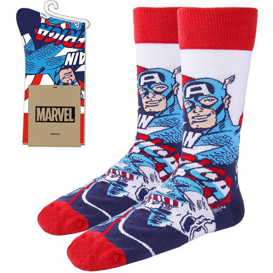 CALCETINES CAPITAN AMERICA MARVEL image 0