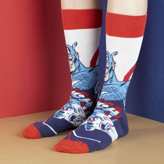 CALCETINES CAPITAN AMERICA MARVEL image 1