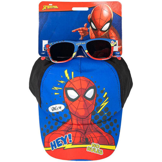 SET GORRA + GAFAS SOL SPIDERMAN MARVEL image 0