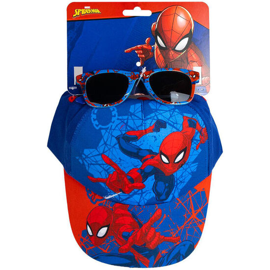 SET GORRA + GAFAS SOL SPIDERMAN MARVEL image 0