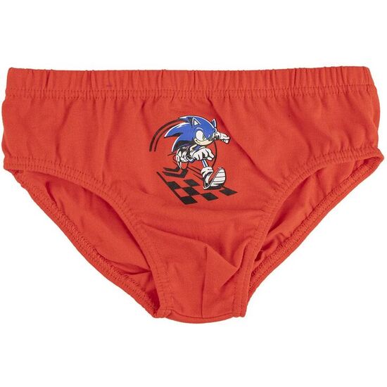 BLISTER 3 CALZONCILLOS SONIC THE HEDGEHOG image 1