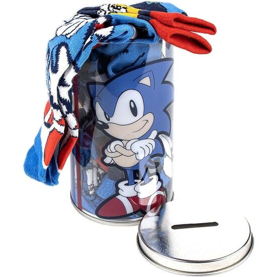 BLISTER 4 CALCETINES SONIC THE HEDGEHOG image 1