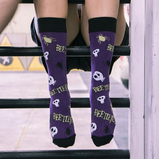CALCETINES BEETLEJUICE ADULTO image 1