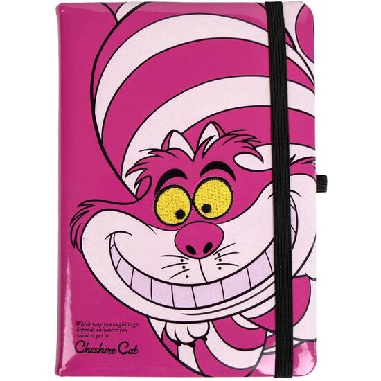 CUADERNO CHESHIRE ALICIA EN EL PAIS DE LAS MARAVILLAS DISNEY image 0