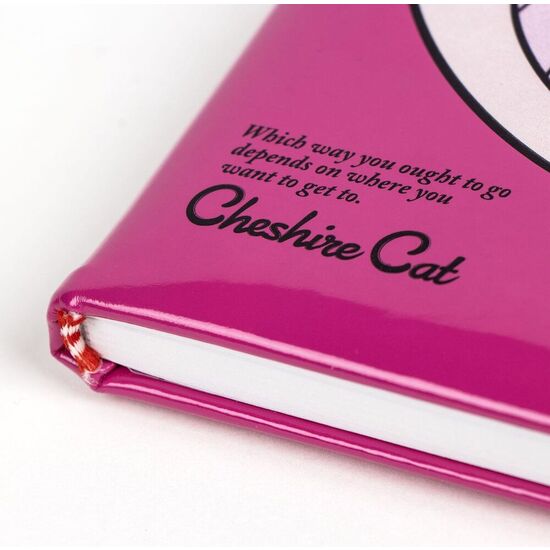 CUADERNO CHESHIRE ALICIA EN EL PAIS DE LAS MARAVILLAS DISNEY image 1