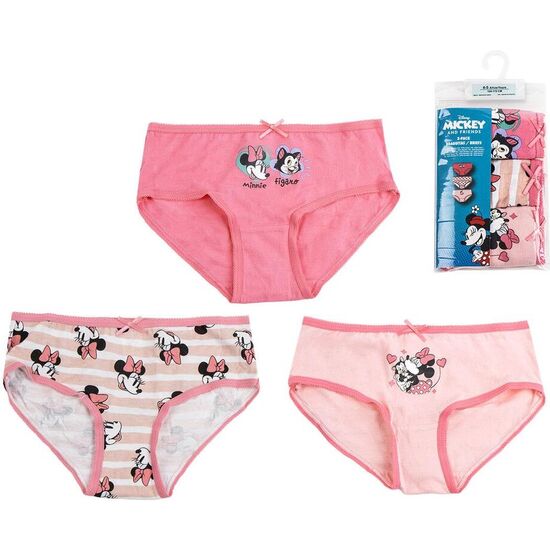 BLISTER 3 BRAGUITAS MINNIE DISNEY SURTIDO image 0