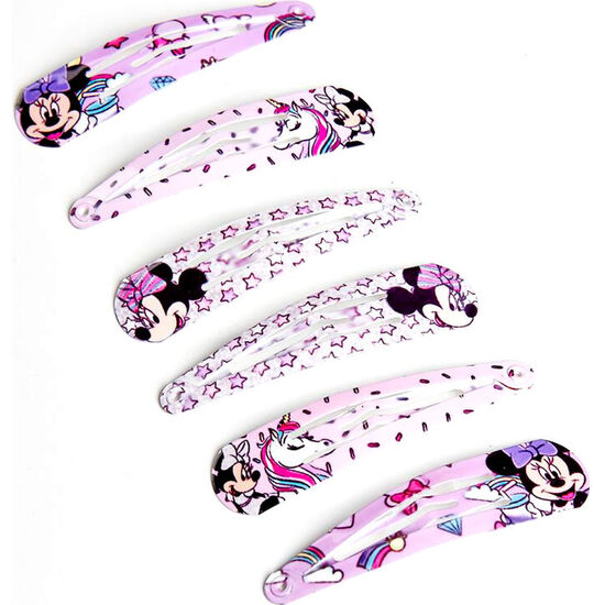 BLISTER 6 HORQUILLAS MINNIE DISNEY image 1