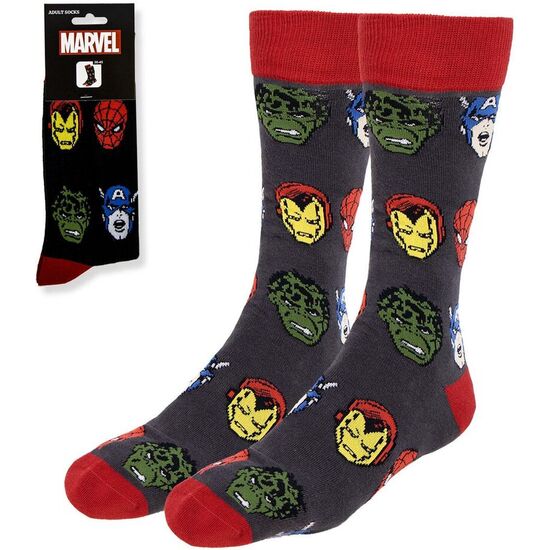 SET CALCETINES VENGADORES AVENGERS MARVEL ADULTO image 0