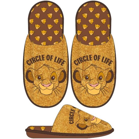 PANTUFLAS EL REY LEON DISNEY ADULTO image 0