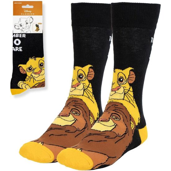 CALCETINES EL REY LEON DISNEY ADULTO image 1