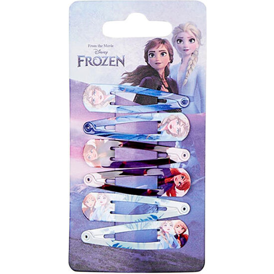 BLISTER 6 HORQUILLAS FROZEN DISNEY image 0