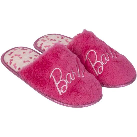 PANTUFLAS BARBIE ADULTO image 0