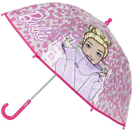 PARAGUAS MANUAL BURBUJA BARBIE image 0