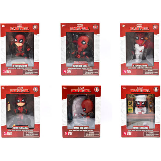 FIGURA HERO BOX DEADPOOL MARVEL SURTIDO image 0