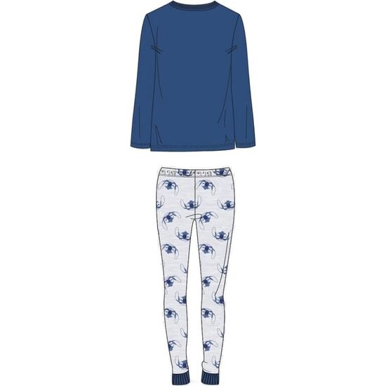 PIJAMA STITCH DISNEY ADULTO image 1