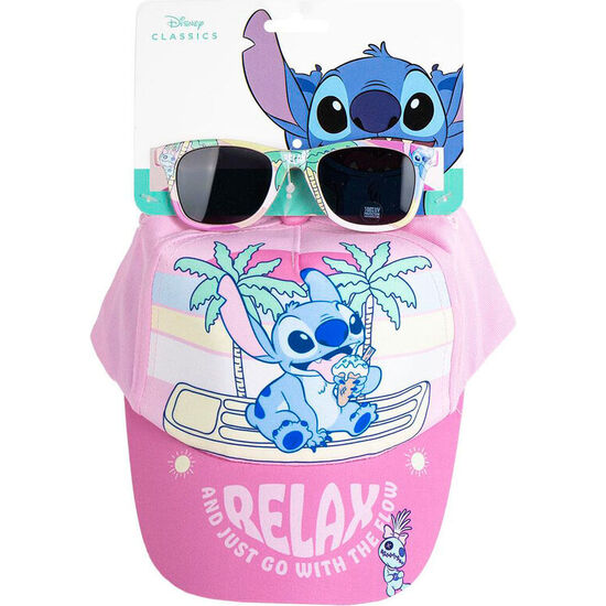 SET GORRA + GAFAS SOL STITCH DISNEY image 0