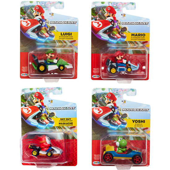 FIGURA MARIO KART RACERS 6CM SURTIDO image 0