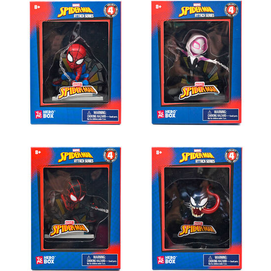 FIGURA HERO BOX SPIDERMAN MARVEL SURTIDO image 0