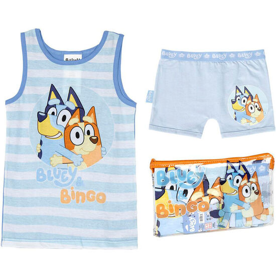PIJAMA + NECESER BLUEY image 0