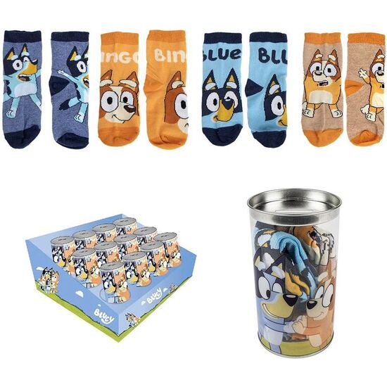BLISTER 4 CALCETINES BLUEY SURTIDO image 0