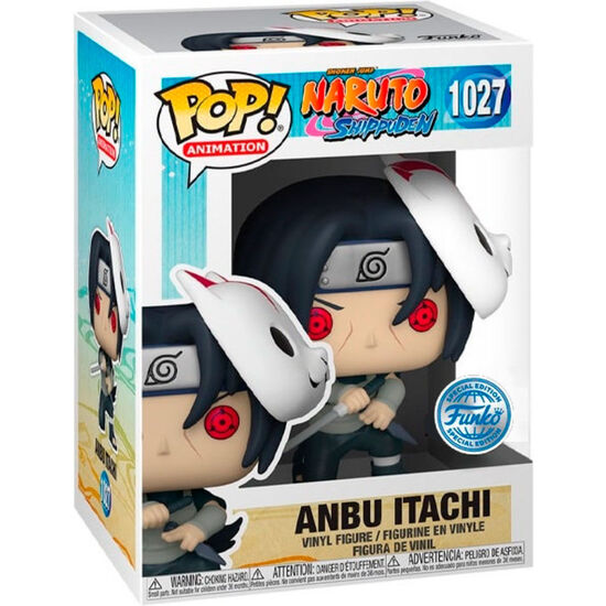 FIGURA POP NARUTO SHIPPUDEN ANBU ITACHI EXCLUSIVE image 0