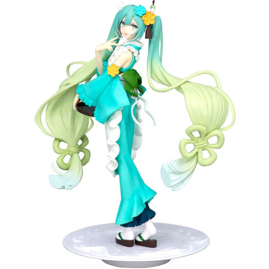 FIGURA HATSUNE MIKU MATCHA GREEN TEA PARFAIT MINT HATSUNE MIKU 21CM image 0