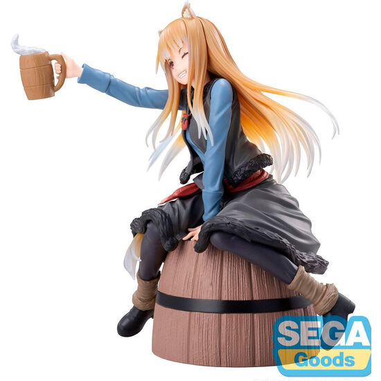 FIGURA HOLO SPICE AND WOLF: MERCHANT MEETS THE WISE WOLF 15CM image 0