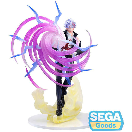 FIGURA SATORU GOJO HOLLOW PURPLE KYOSHIKI MURASAKI LUMINASTA JUJUTSU KAISEN 20CM image 0