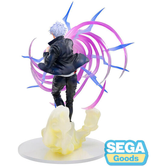 FIGURA SATORU GOJO HOLLOW PURPLE KYOSHIKI MURASAKI LUMINASTA JUJUTSU KAISEN 20CM image 1