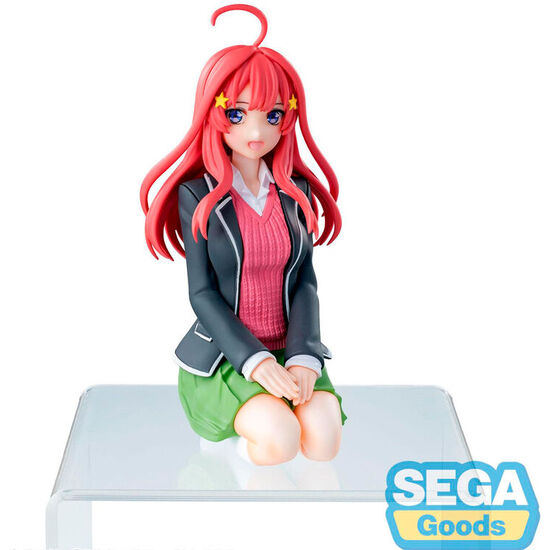 FIGURA ITSUKI NAKANO PM PERCHING THE QUINTESSENTIAL QUINTUPLETS 10CM image 0
